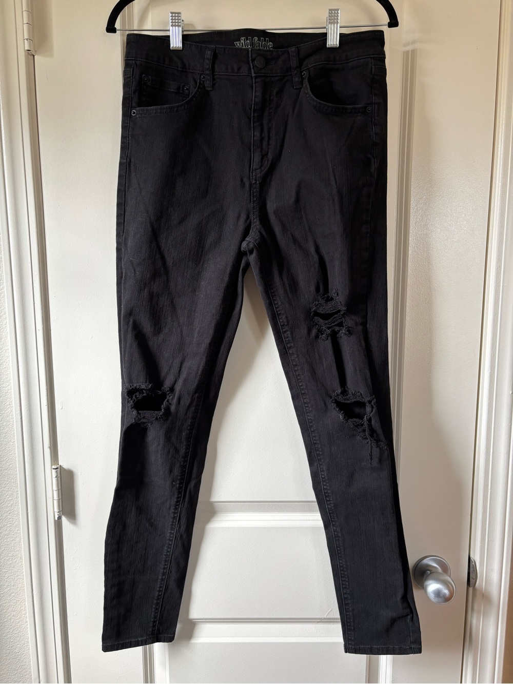 WILD FABLE High Rise Skinny Black Jeans Women’s size 8